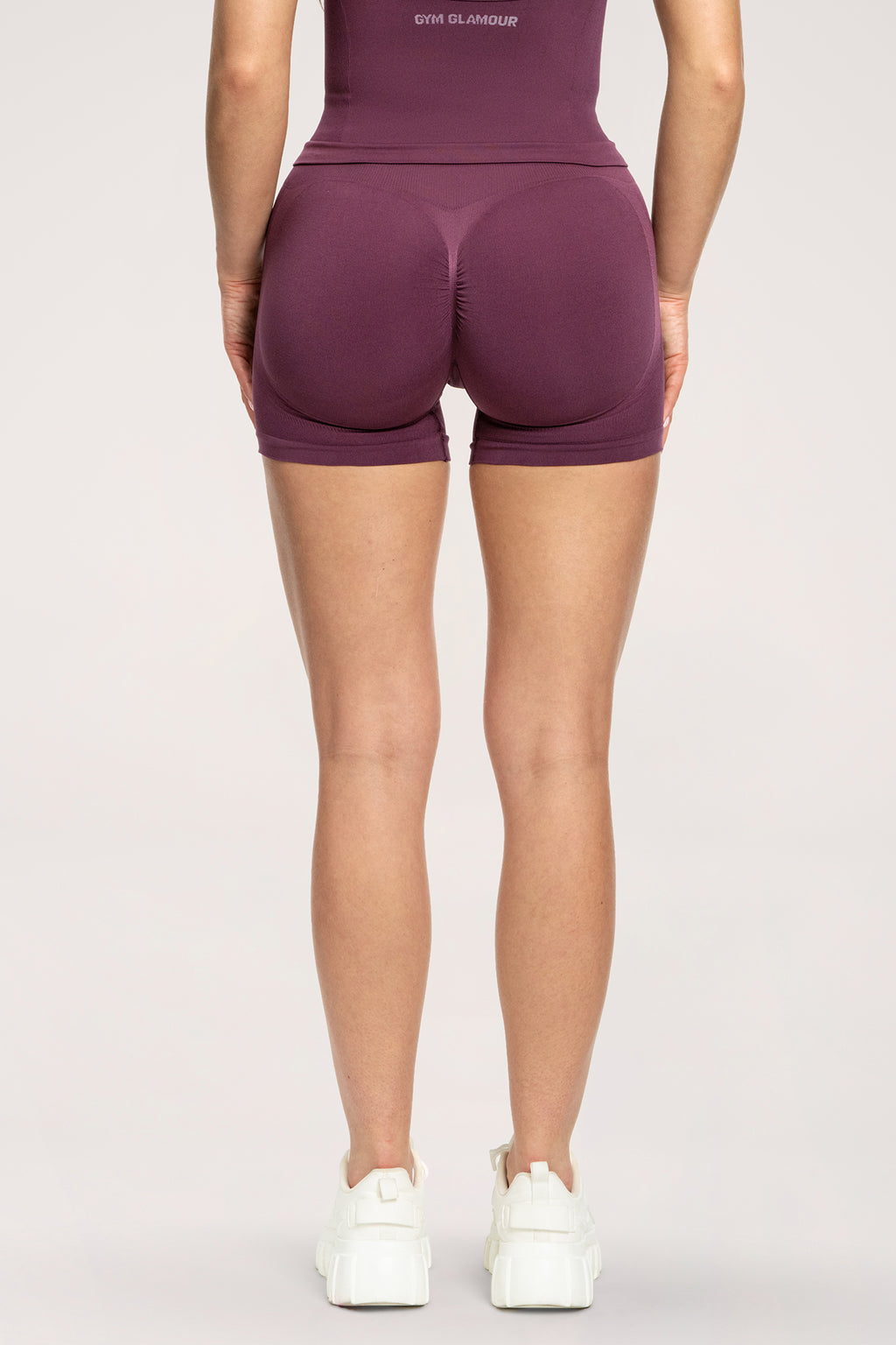 Šortky Fake BBL maroon