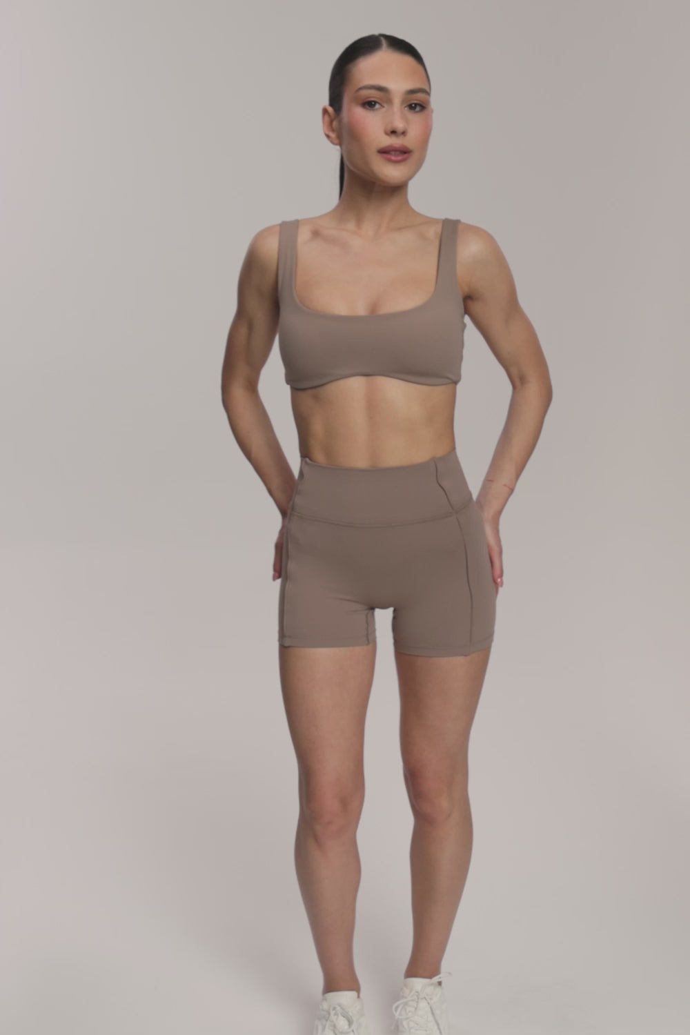 Podprsenka pilates era warm beige