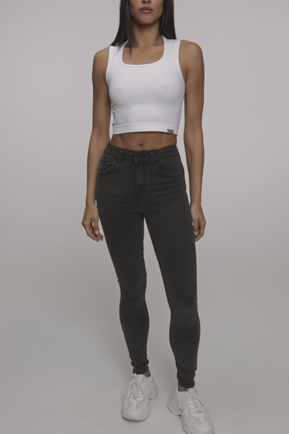 Džíny skinny perfect slim black