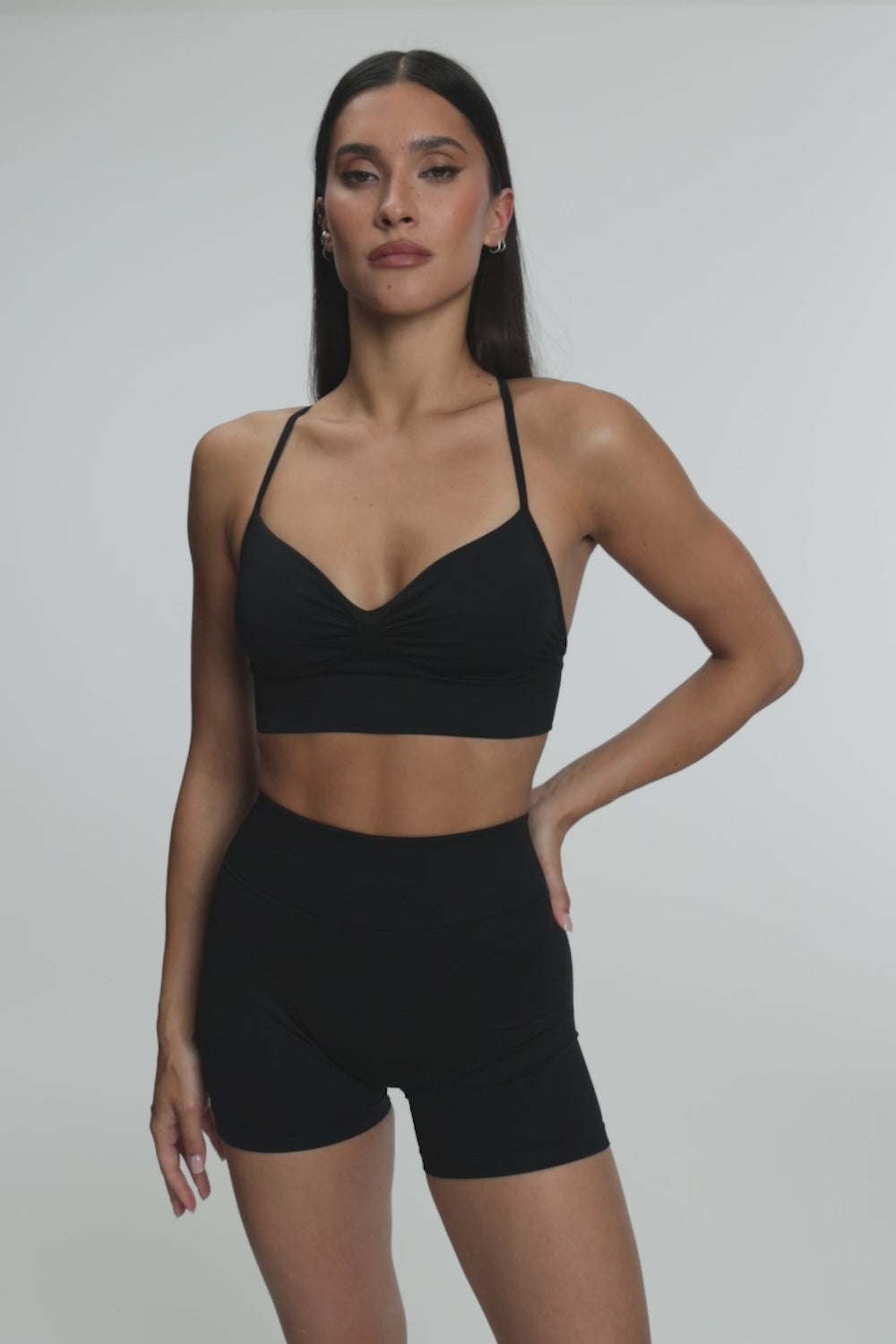 Šortky lift black